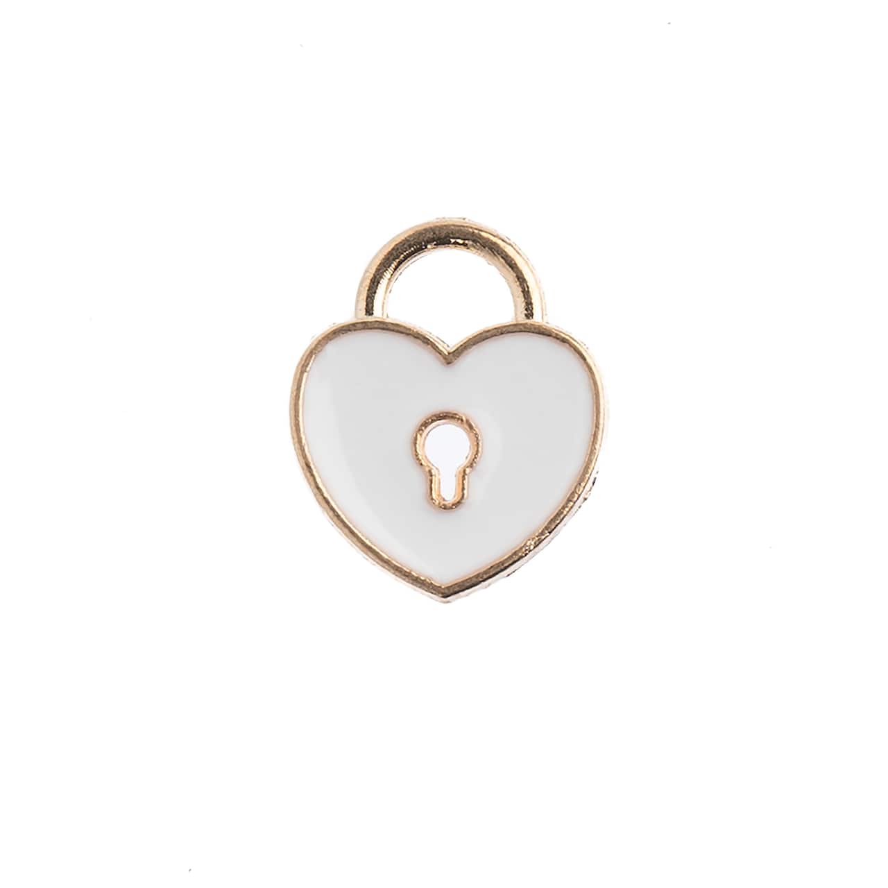 John Bead Sweet & Petite Heart Locket Charms, 10ct.